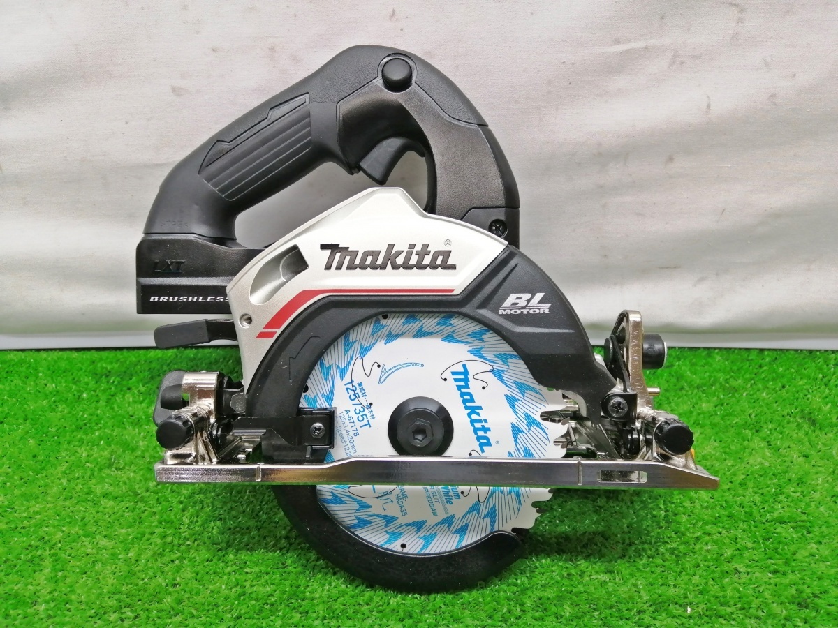 未使用品 makita マキタ 125mm 18V 充電式 マルノコ 黒 HS474DZB_画像2