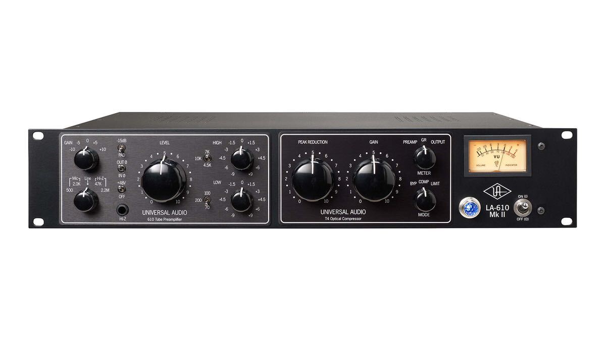 Universal Audio LA-610 MKII микрофонный предусилитель канал полоса 