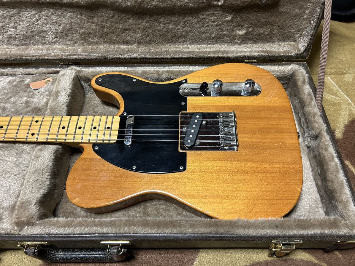  первый период модель * супер изящный * Telecaster * Maple гриф * Brown * натуральный корпус * отрегулирован .* супер-скидка * старый *PhotoGenictere Cath.