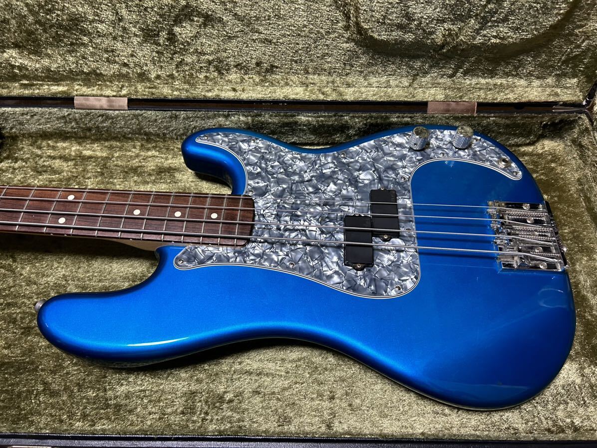 93年頃・フジゲン製・激渋・Fender Japan Precision Bass・ EMG PU搭載・BADASS BASSⅡブリッジ搭載・フェンダー プレシジョンベース激安 _画像10