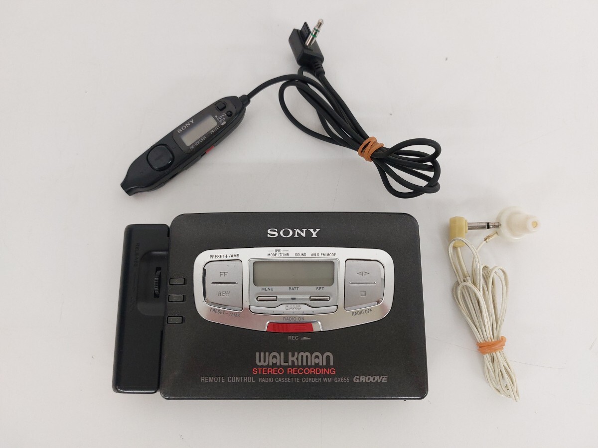 7425　SONY ソニー WALKMAN ウォークマン カセットプレーヤー WM-GX655 USED品 現状品_画像10