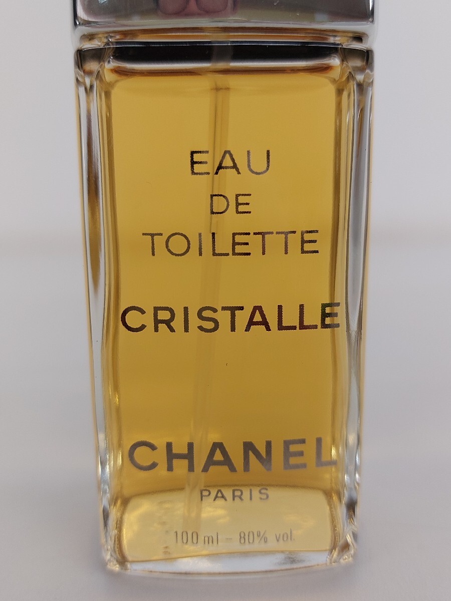 8759　CHANEL シャネル CRISTALLE クリスタル EDT オードトワレ 100ml USED品 現状品_画像10