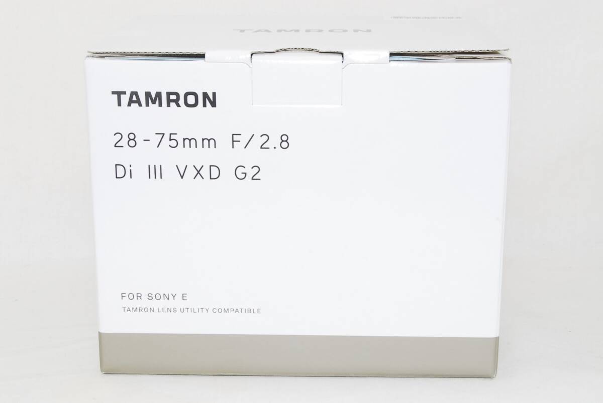 ★新品未開封品★TAMRON タムロン 28-75mm F2.8 Di III VXD G2 ソニーEマウント用（Model A063)♪の画像1