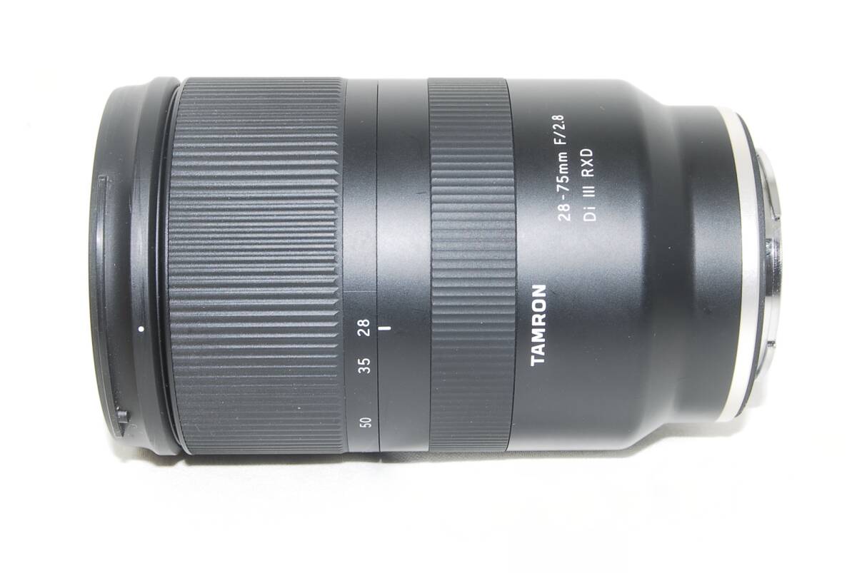 ★実用良品★TAMRON タムロン 28-75mm F/2.8 Di III RXD (Model A036) SONY ソニーE フード付き♪_画像3