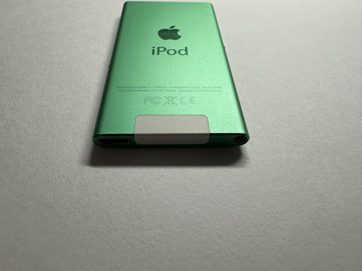 iPod nano 第7世代 16GB グリーン　ジャンク　1円スタート_画像10