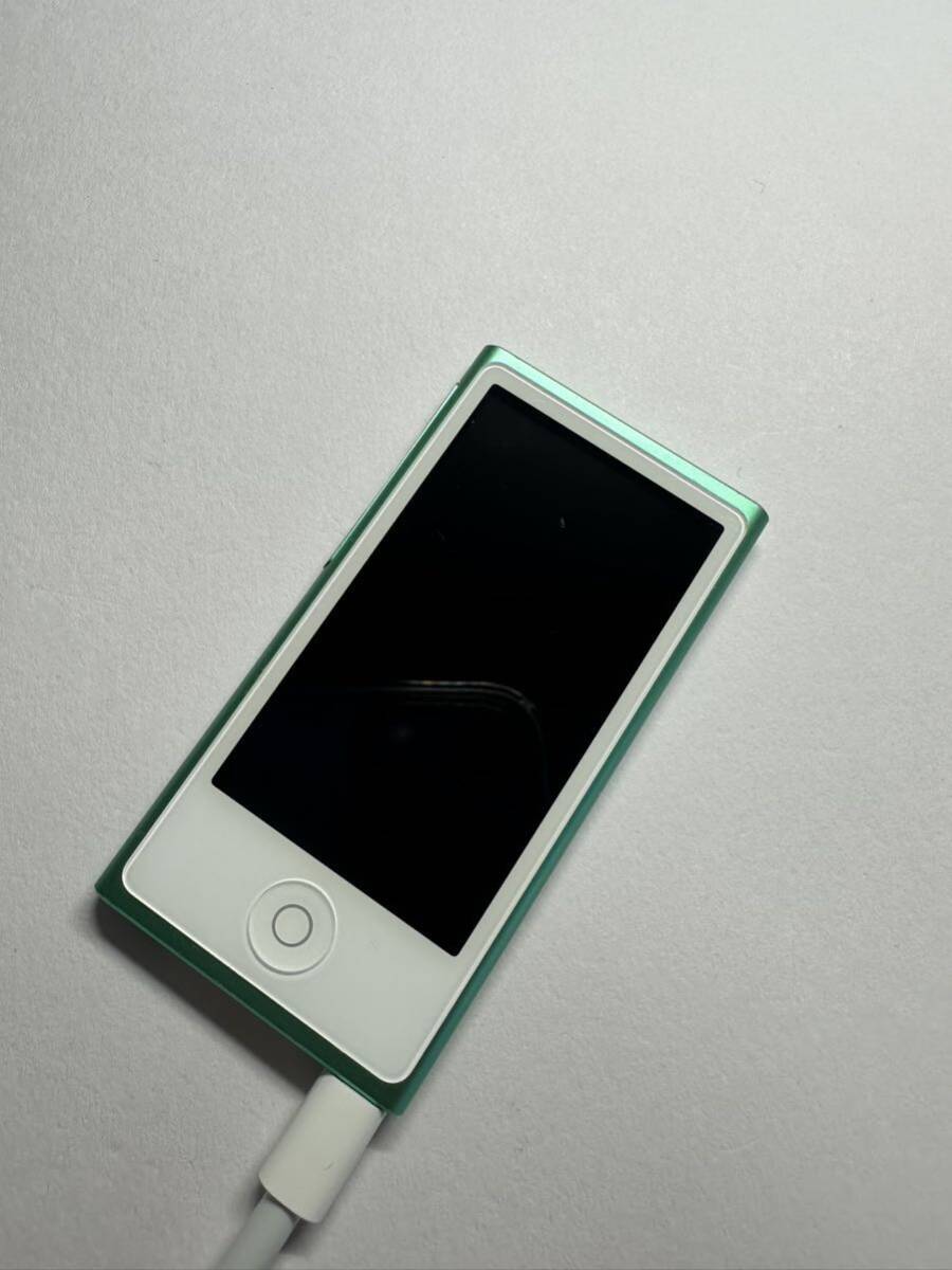 iPod nano 第7世代 16GB グリーン　ジャンク　1円スタート_画像3
