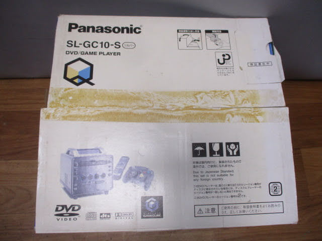 * Panasonic nintendo Game Cube * unused storage goods Panasonic SL-GC10-S DVD game player controller SH-TGC10!H-D-90502 kana 