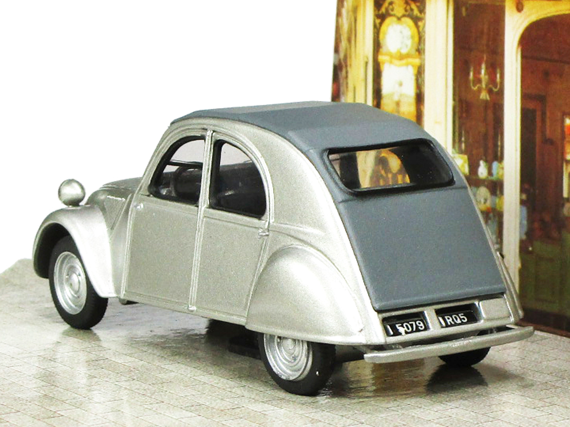 ビテスプレミアム◆シトロエン2CV・タイプA◆シルバー◆1/43_画像2