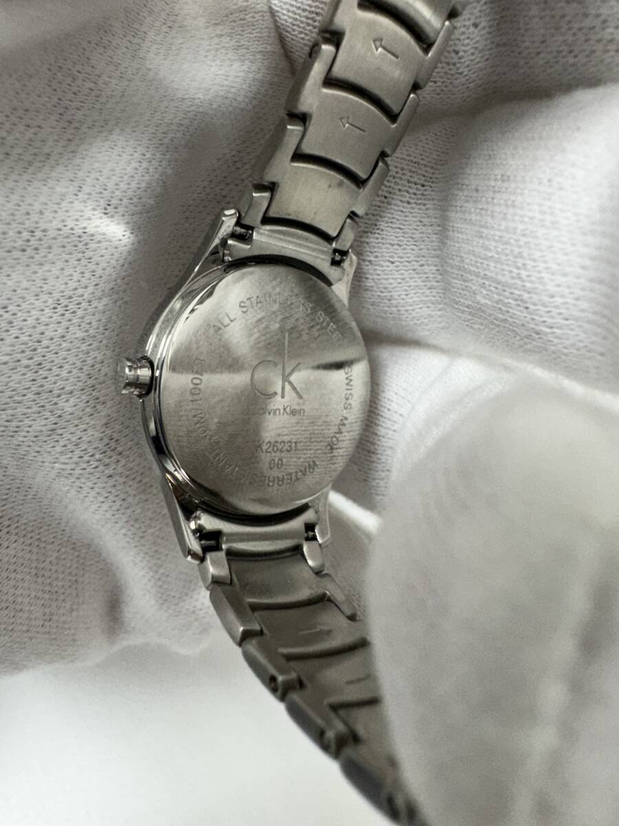 【ジャンク品】【要電池交換】Calvin Klein　カルバンクライン　腕時計　swiss made K26231_画像5