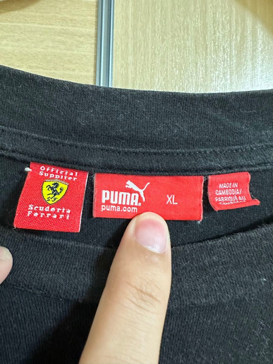 【PUMA&Ferrari】  Tシャツ