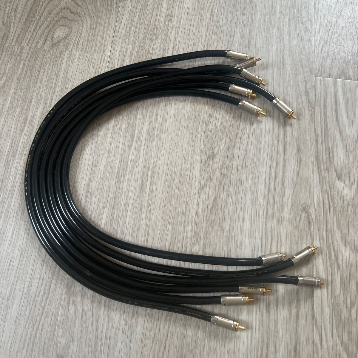 audio-technica quattro hybrid line cable AT7728 RCA Regza to cable used 6ps.