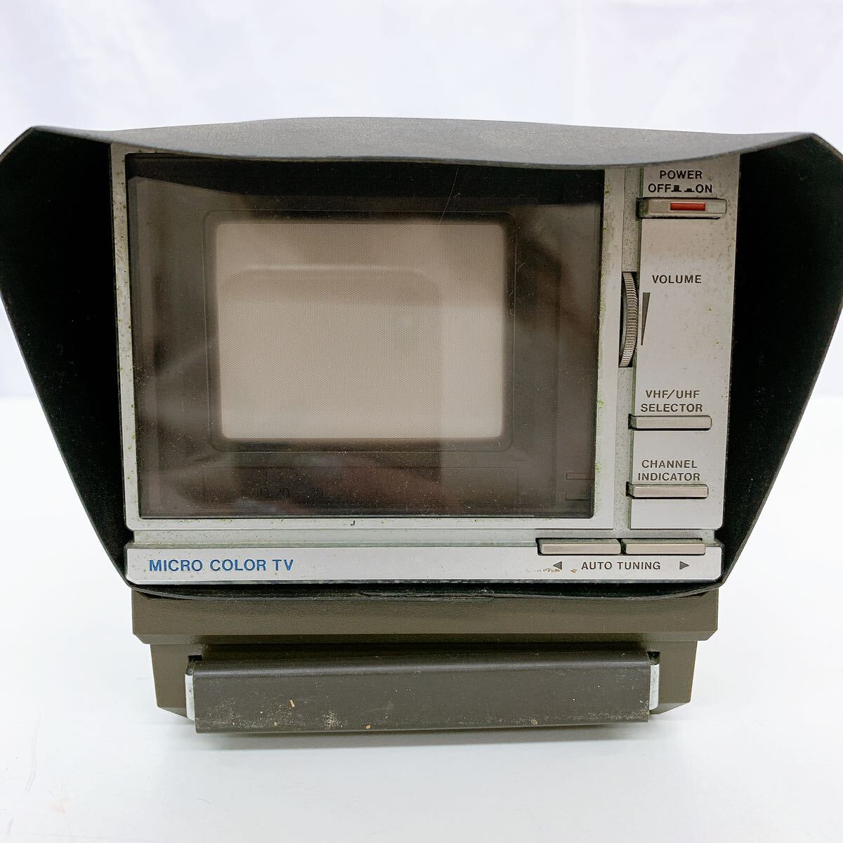 5AB037 National TY-BC3 TH3-W3V PanaColor micro color tv used present condition goods operation not yet verification 