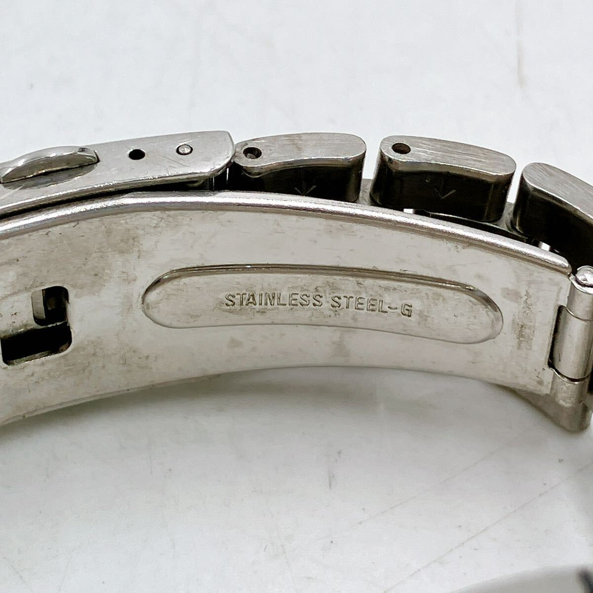 5AD004 【希少】1円〜 SEIKO 1/100 CHRONOGRAPH 7T52-6A20 腕時計 セイコー レア 中古 現状品 動作未確認_画像8