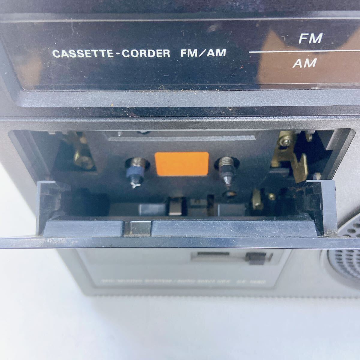 5AD044 SONY ソニー ラジカセ CF-1980 レトロ カセットプレーヤー ラジオ 中古 現状品 通電OK 動作未確認_画像7