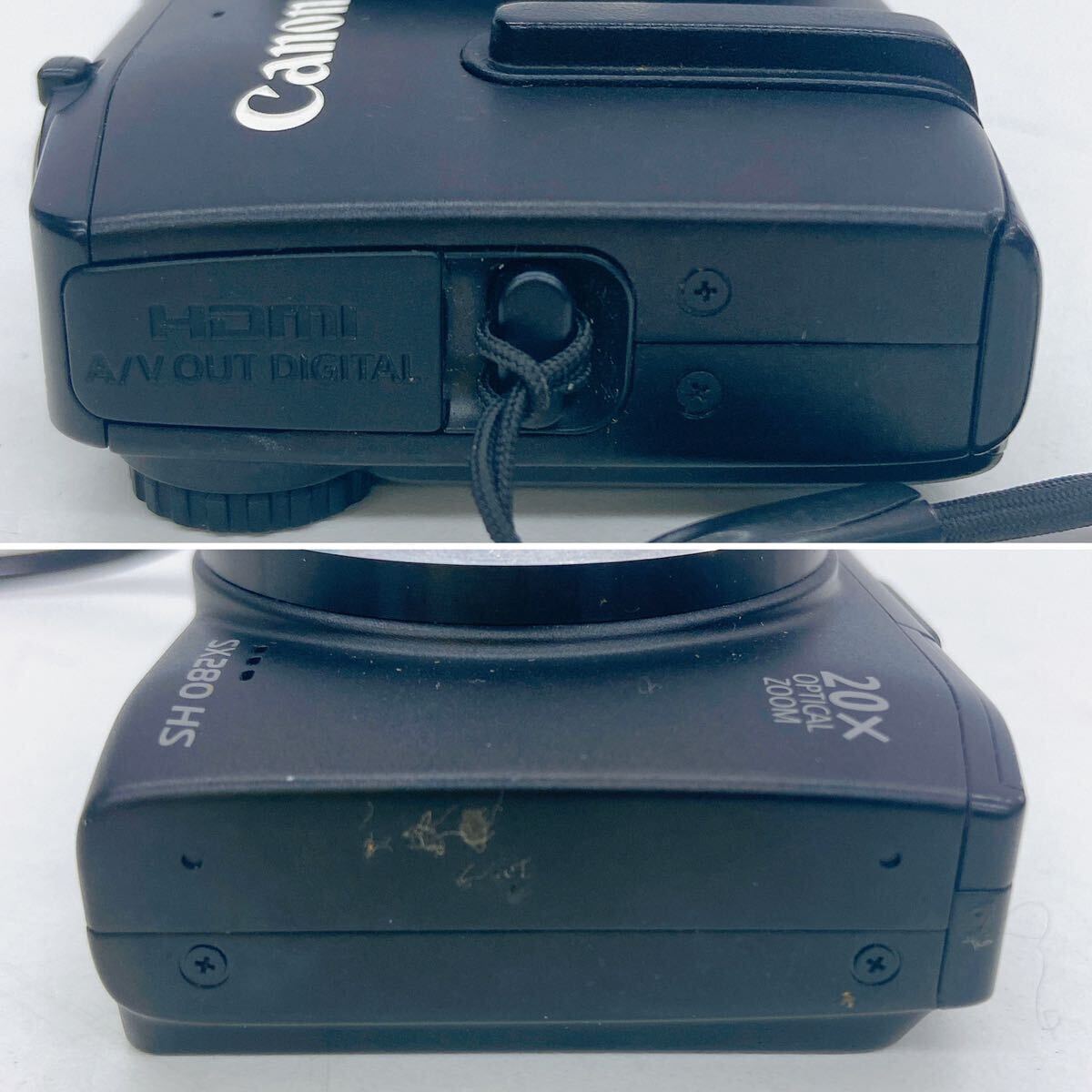 5AC026 【動作品】キャノン PowerShot SX280HS Canon コンパクトカメラ デジカメ 中古 現状品 _画像5
