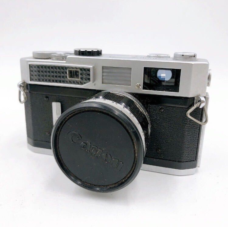 5AD016 Canon MODEL7 フィルムカメラ レンズ 50mm 1:1.4 現状品_画像3