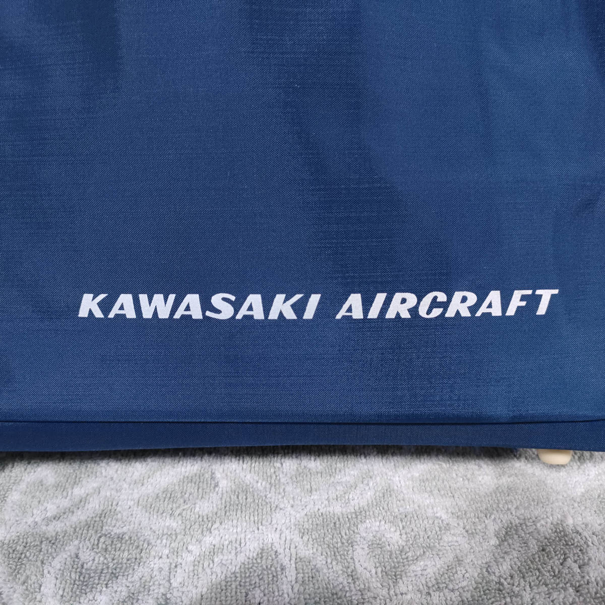 当時物　 昭和40年代前半　KAWASAKI AIRCRAFT(川崎航空機工業)　ショルダーバッグ 