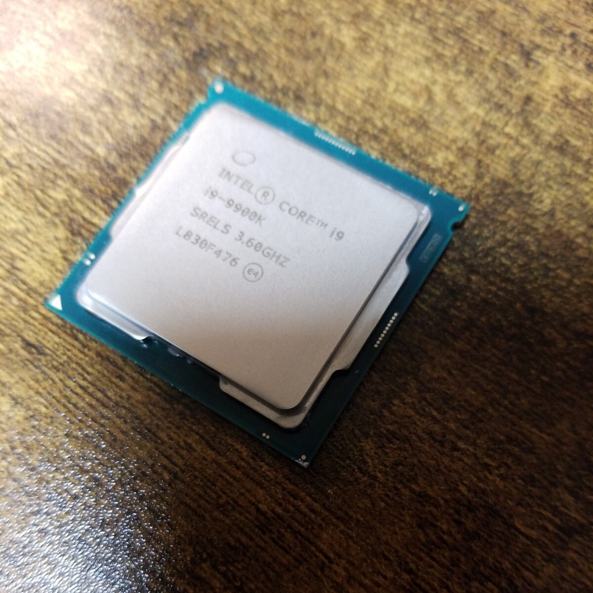 [ used ] Intel Corei9 9900k operation verification settled control number J