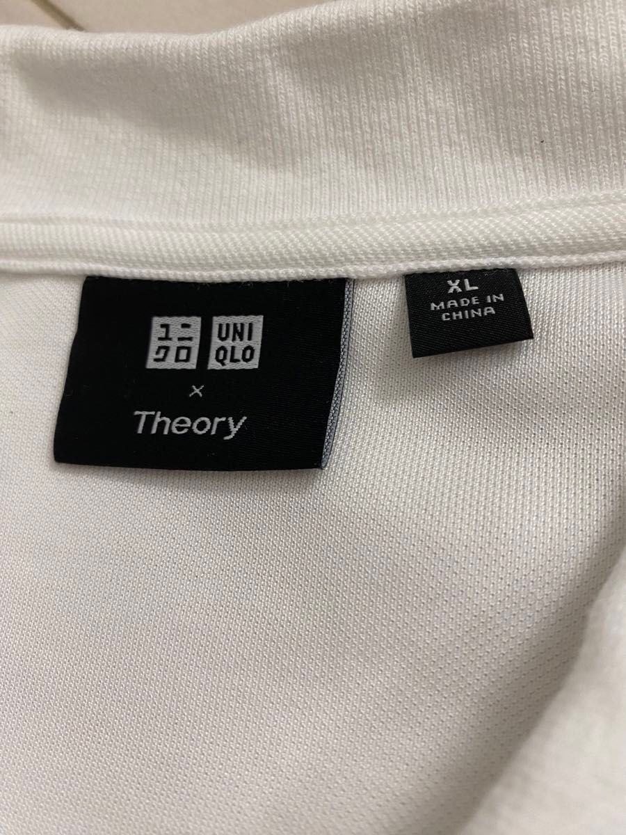 ユニクロ　ポロシャツ　 半袖　 UNIQLO Theory コラボ　XL