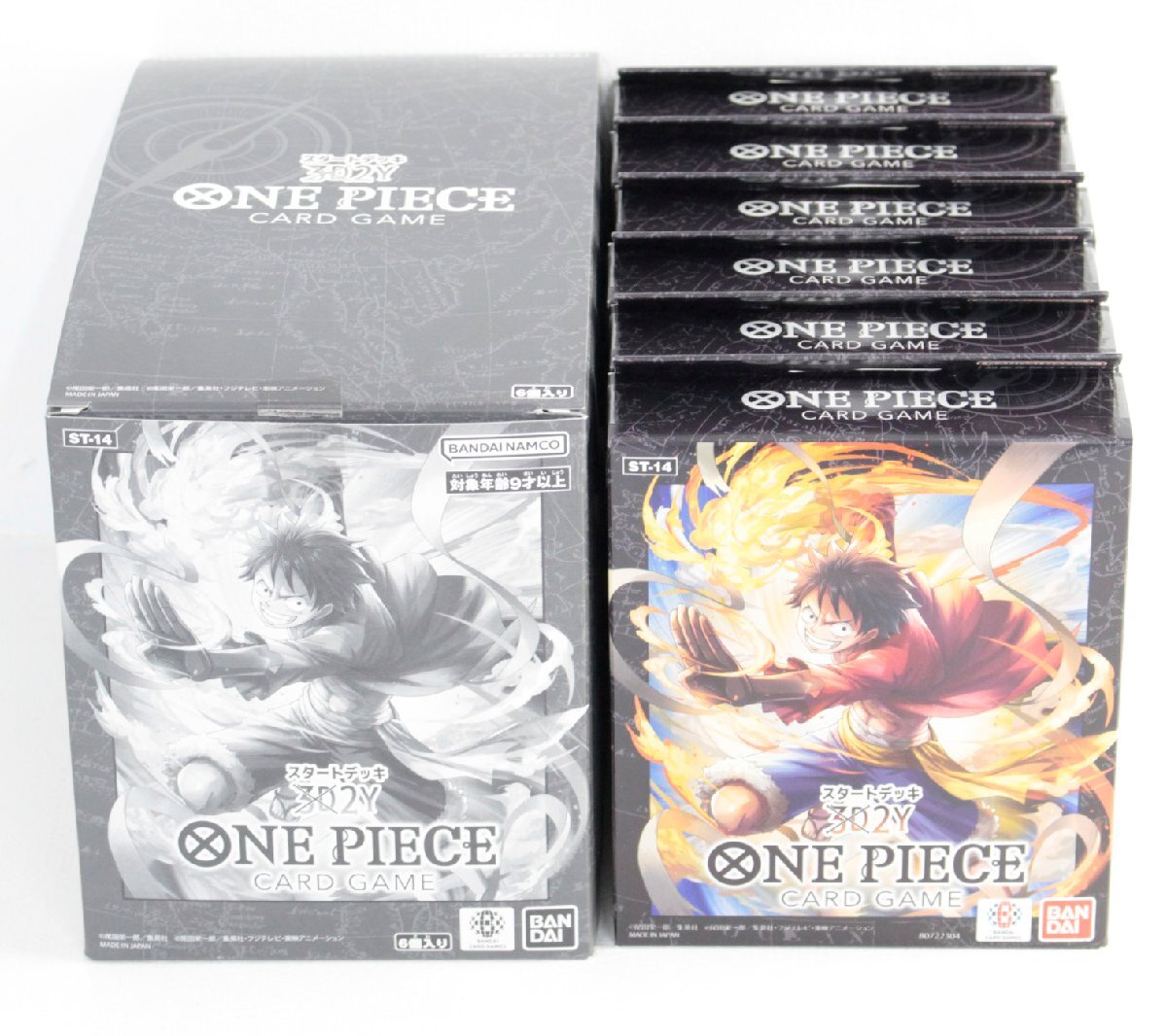 ☆【中古・未開封品】ONE PIECE カードゲーム スタートデッキ 3D2Y ST-14 6点セット ②,の画像1