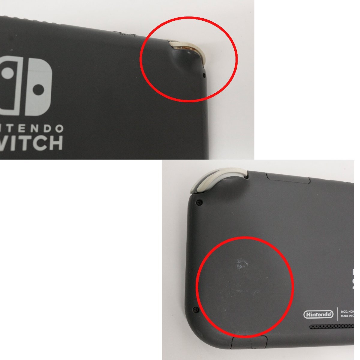 【中古・ジャンク品】1円～ Nintendo Switch ニンテンドースイッチ 旧型×6 バッテリー持続型×2 Switch Lite×4 本体のみ【未検品】°°の画像4