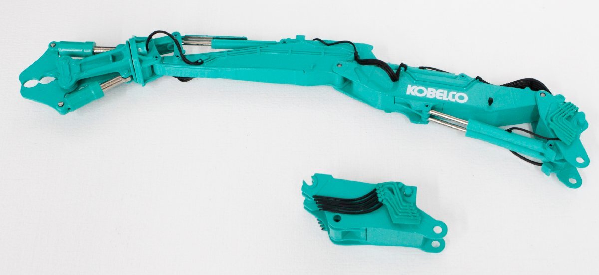 【中古・訳あり品】1/50 KOBELCO コベルコ 超大型建物解体専用機 SK1300D LC Separate Boom Version エメラルドグリーン [KOB1313] 2/4.,_画像5