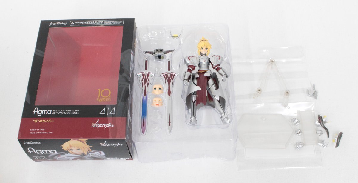 *[ б/у товар ] Max Factory Fate/Apocrypha figma красный. Saber,