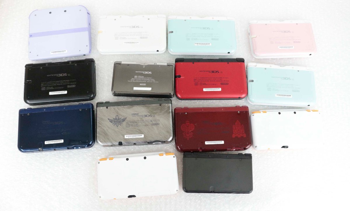 【中古・ジャンク品】3DS new3DS　3DSLL　new3DSLL　2DS　new2DSLL　本体のみ　14台セット'_画像3