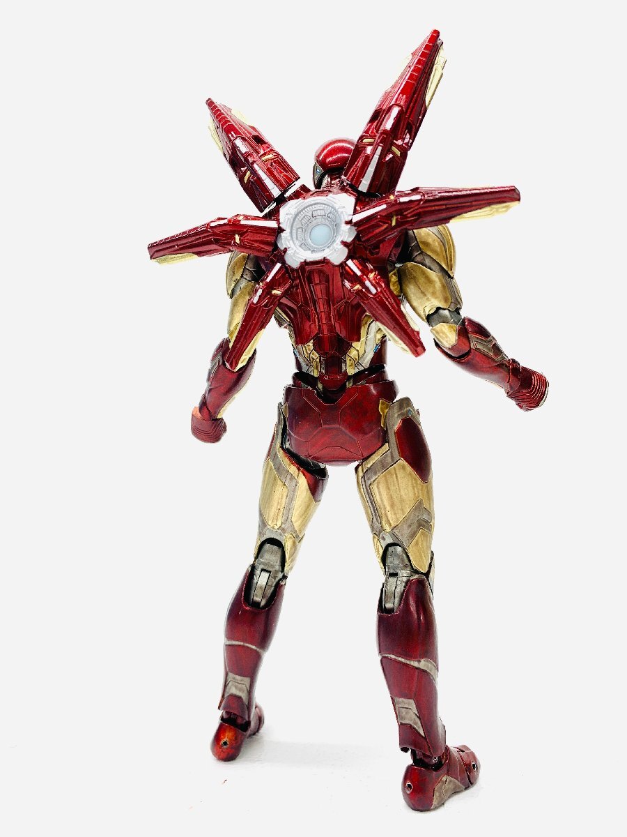 【中古品】S.H.Figure MARVEL AVENGERS ENDGAME IRON MAN Mk-85 マーベル アベンジャーズ エンドゲーム アイアンマン マーク85 ②._画像4