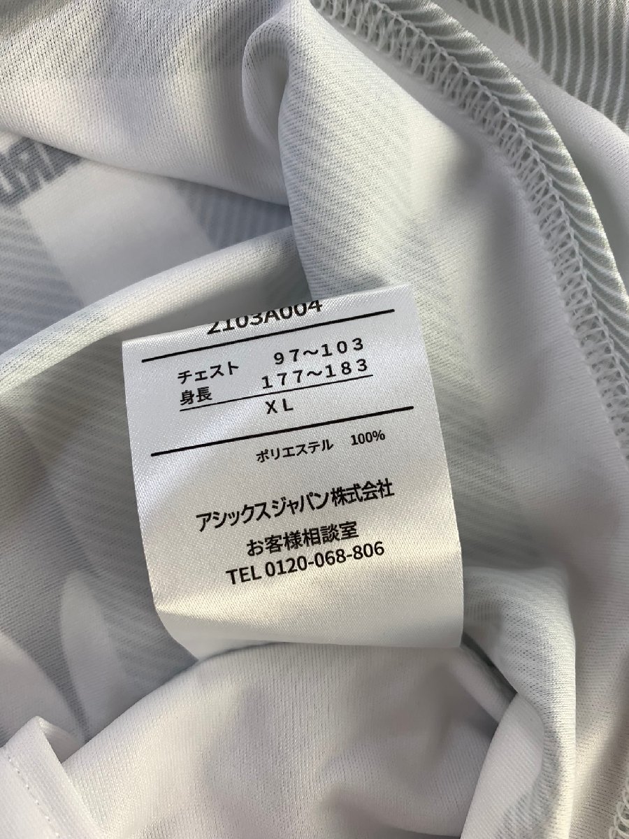 【中古品】asics アシックス ヴィッセル神戸 レプリカシャツ HS XL 2103A004 タグ付〔3〕【ゆうパケ可】._画像5