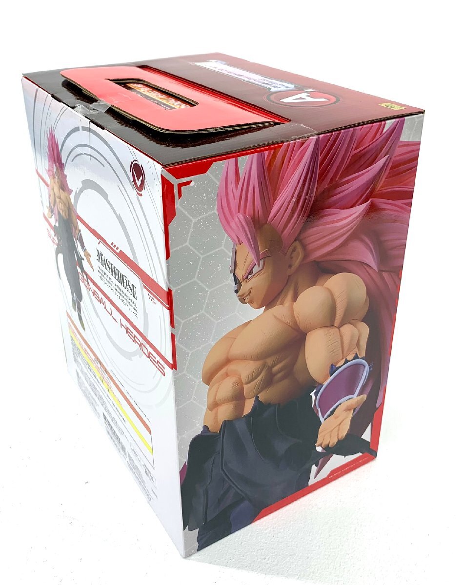 【中古・未開封品】BANDAI 一番くじ ドラゴンボール A賞 紅き仮面のサイヤ人 超サイヤ人 ロゼフルパワー MASTERLISE フィギュア 1/2*_画像4