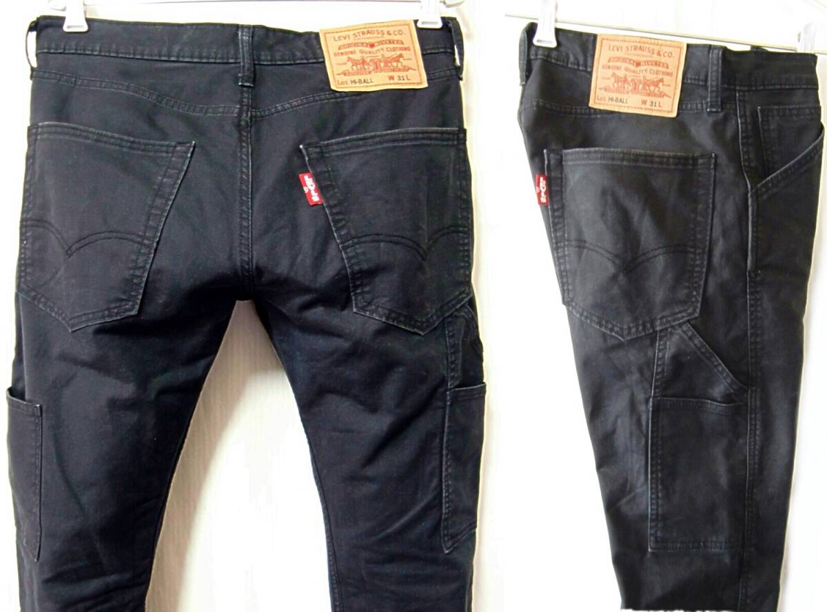 Levi’s HI-BALL【ストレッチ】W31(実84cm) 【管11-5】_画像7