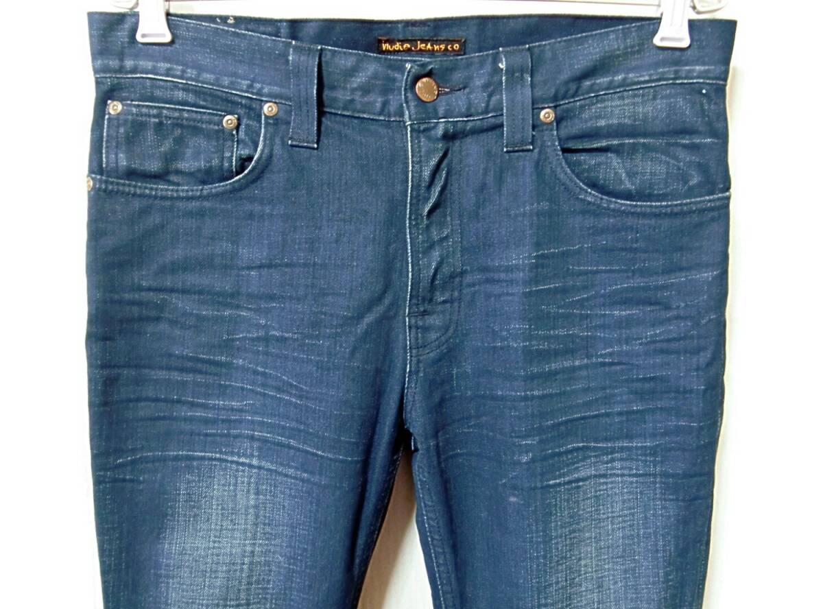 Nudie Jeans【THIN FINN】W32(実88cm) 【管41-2】_画像4