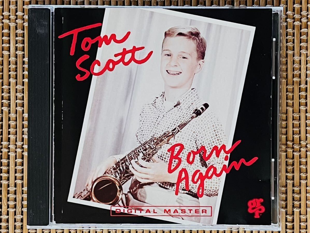 TOM SCOTT／BORN AGAIN／GRP RECORDS GRD-9675／米盤CD／トム・スコット／中古盤_画像1