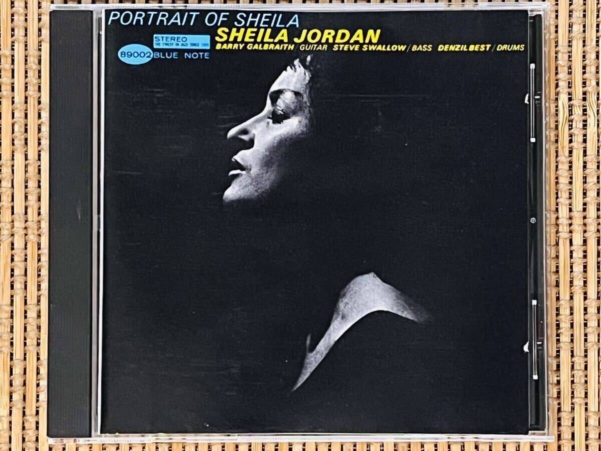 SHEILA JORDAN／PORTRAIT OF SHEILA／CAPITOL (BLUE NOTE) CDP 7 89002 2／カナダ盤CD／シーラ・ジョーダン／中古盤の画像1
