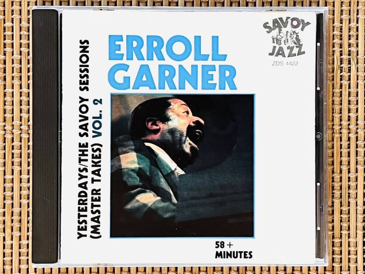 ERROLL GARNER／YESTERDAYS・THE SAVOY SESSIONS (MASTER TAKES） VOL.2／SJ RECORDS(SAVOY)ZDS 4422／ 米盤CD／エロール ガーナー／中古盤の画像1