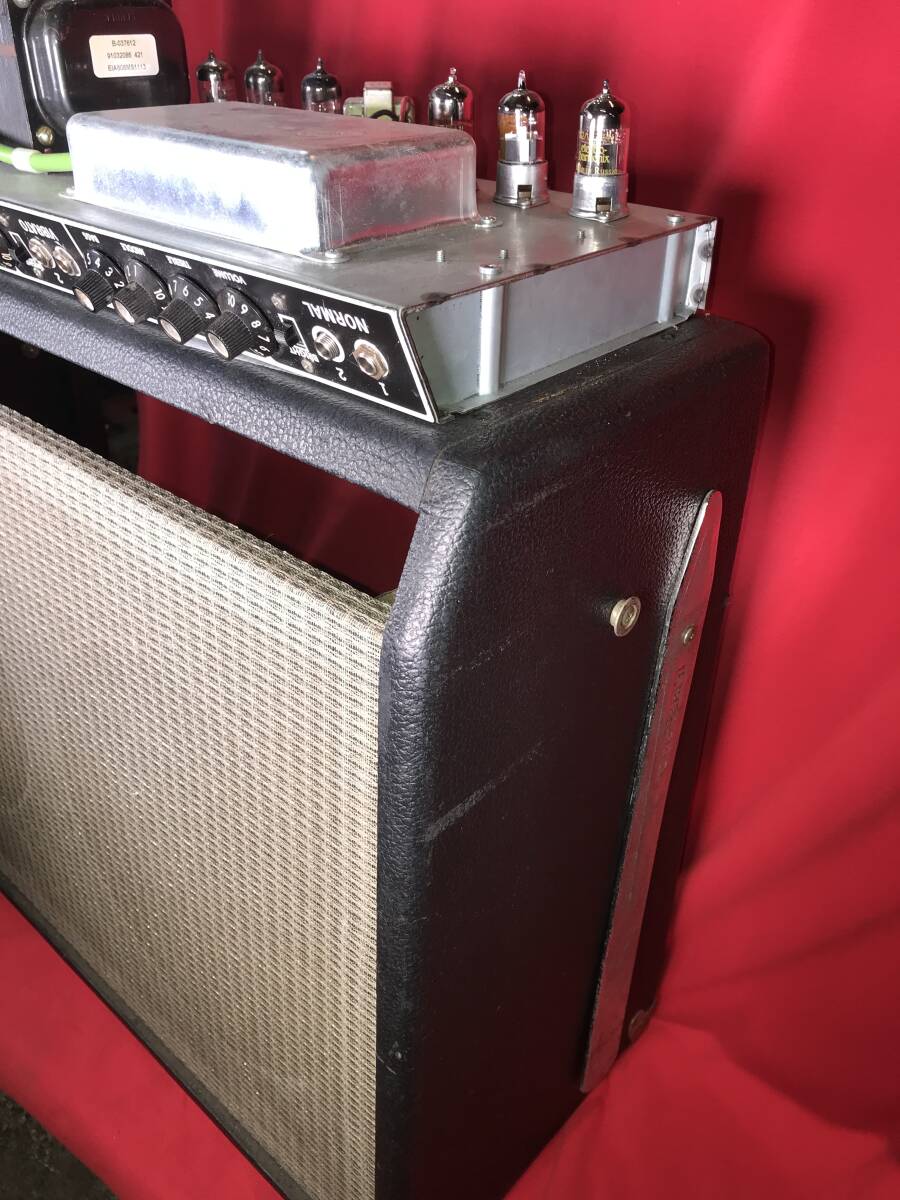 nt240514-002Z Fender Twin Reverb フェンダーツインリバーブ グルーヴチューブ ジャンク ギターアンプ コンボタイプ USED _画像7