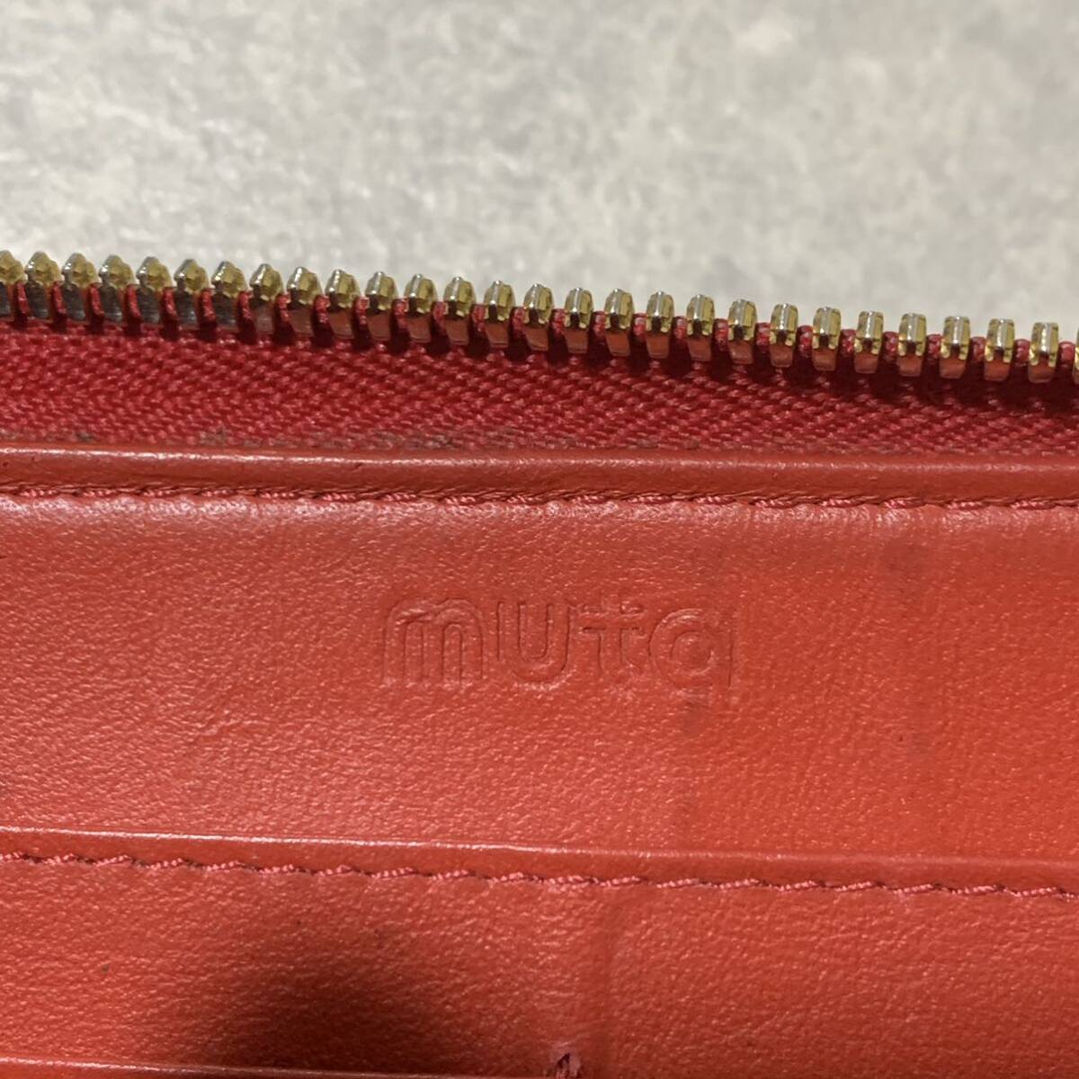 muta twin zip wallet ムータ ツインジップウォレット ガルーシャ スティングレイ 財布 メンズ レディース ユニセックス エイ革 レザー_画像9