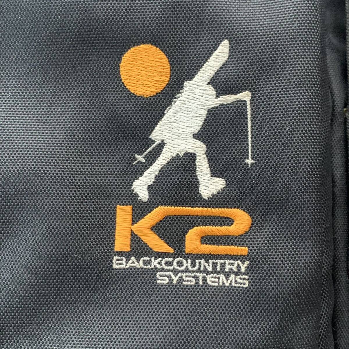 K2 BACKCOUNTRY SYSTEMS back Country backpack rucksack outdoor rucksack black 333