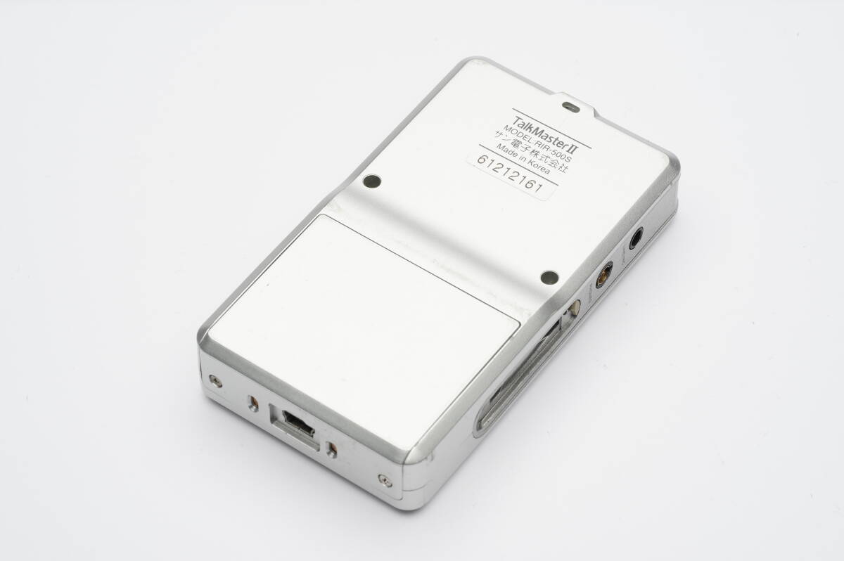 サン電子 RIR-500S TalkMaster II ICレコーダー ボイスレコーダー ジャンク 送料210円の画像3