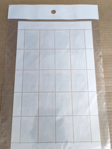 未開封品 未使用品 沖縄郵政創業125年 80円×20枚=総額面1600円 1999(平成11年)/ふるさと記念切手/シート/ワライシーサー/沖縄県/G327080_画像3