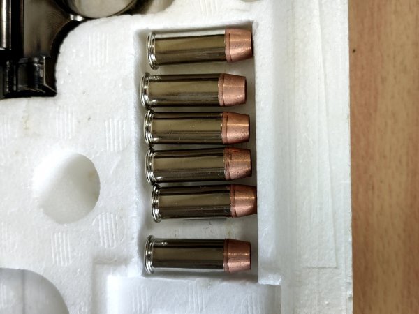  Smith & Wesson /SMITH&WESSON S.&W.357 MAGNUM 357 Magnum /MAGNUM model gun Kokusai / box * cartridge attaching / toy gun / rotary /Z327046