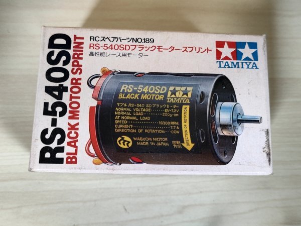 Yahoo!オークション - 未使用品 RS-540SD ブラックモータース Yahoo!オークション - 未使用品 RS-540SD ブラックモータース