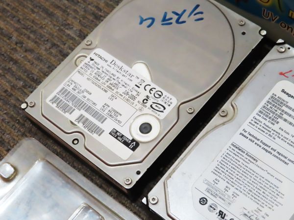 139★PCパーツ DFI LANPARTY UT nF4 Ultra-D HDD ハードディスク メモリ HITACHI MITSUMI Cetus UMAX DDR3 NEC TEC-26M 他 ジャンク★_画像7