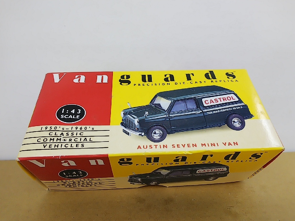 ■ Vanguards 1/43 VA14009 - Austin Seven Mini Van Castrol オースチンセブン ミニバン モデルミニカー_画像6