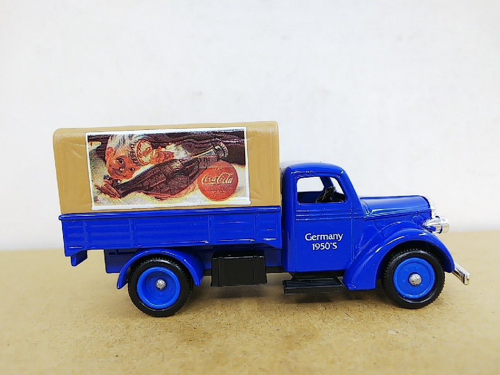 ■ Lledoレド社製 SL070001 1939 FORD Canvas-Back Truck COCA COLA フォード キャンバスバックトラック コカ・コーラ モデルミニカー_画像4