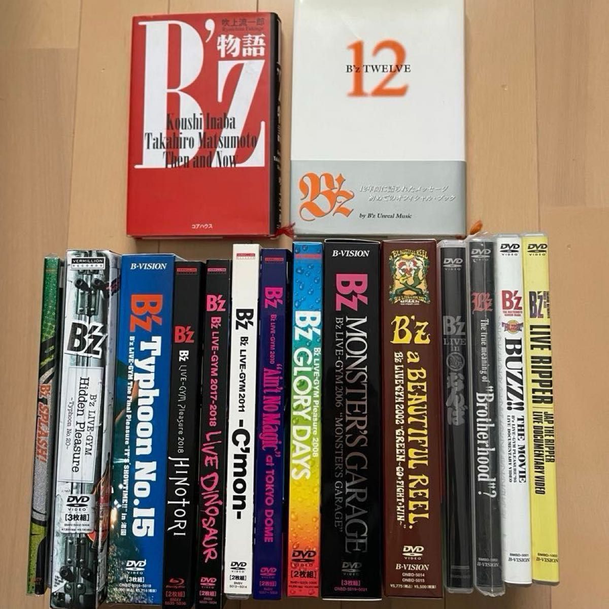B'z DVD/Blu-ray 14点セット+おまけ4点の計18点(ビーズ Bz B'z DVD/Blu-ray 14点セット+おまけ4点の計18点(ビーズ Bz