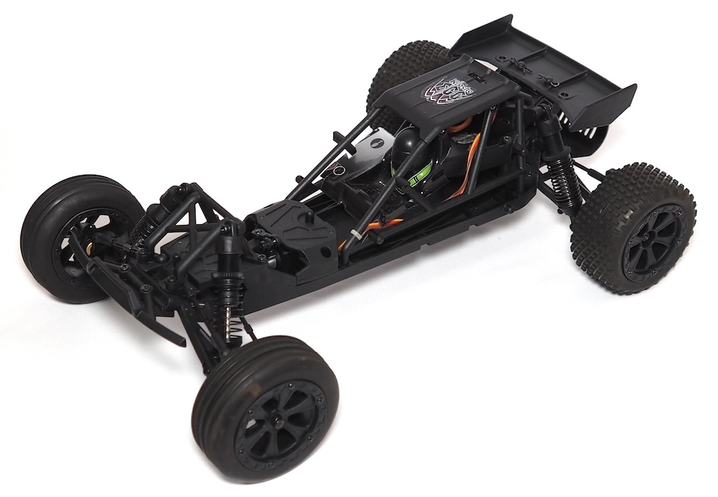 【ゆうパック100/同梱不可】処分特価!! 京商 RACING BUGGY ABANDON 1/10バギーシャーシ_画像2