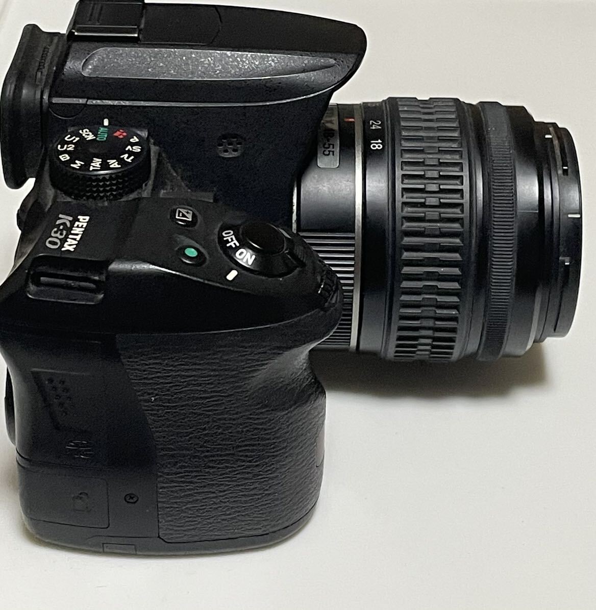 【現状品】PENTAX ペンタックス K-30 ダブルズームキット コンパクト 一眼レフ デジタル カメラ 本体 レンズ セット 1円〜_画像3