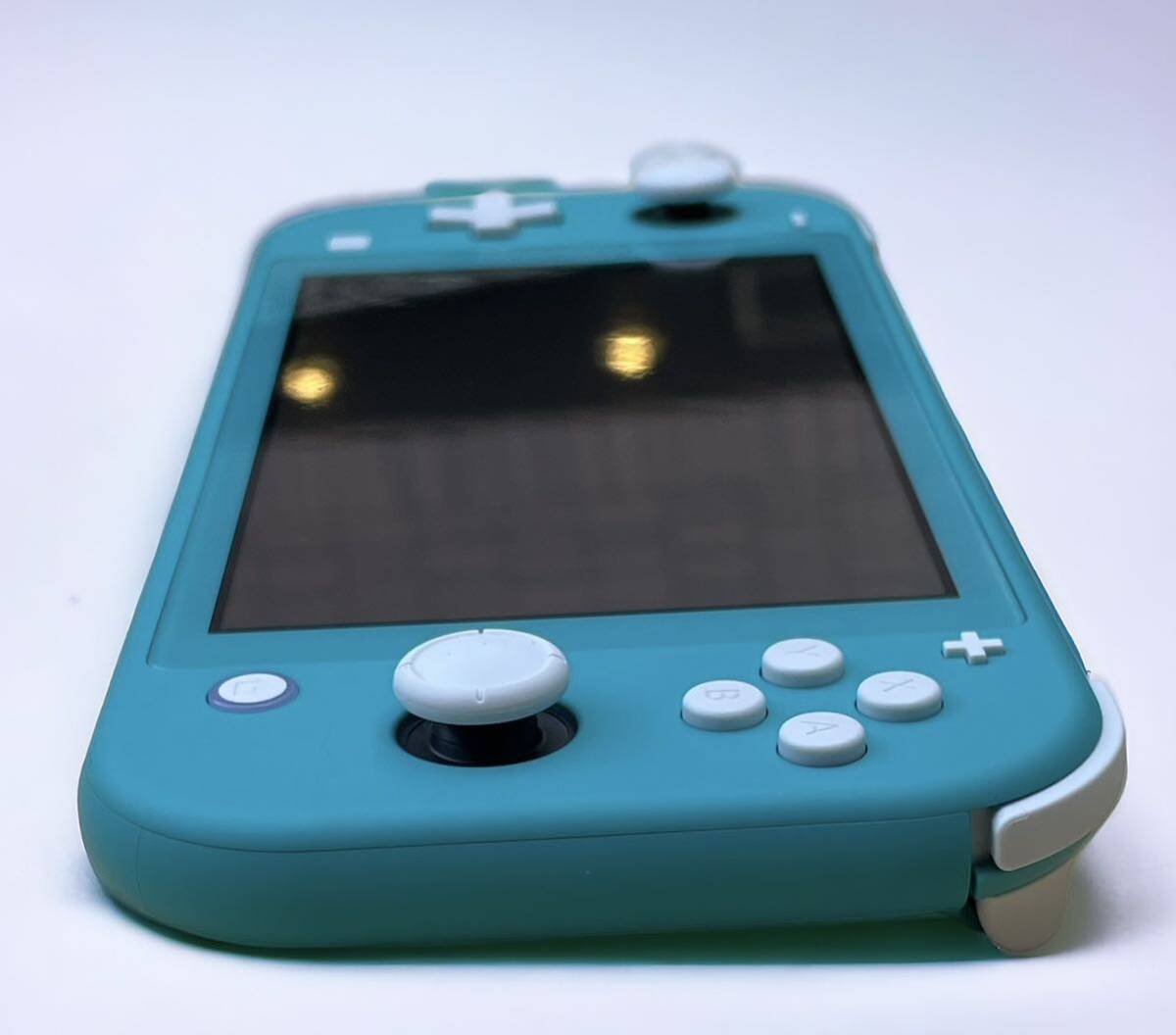 【稼働品】Nintendo Switch Lite ニンテンドースイッチライト 本体 ターコイズ HDH-S-BAZAA 充電器付　1円〜_画像5
